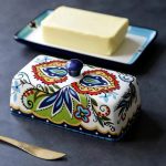 Butterdose Keramik Vintage